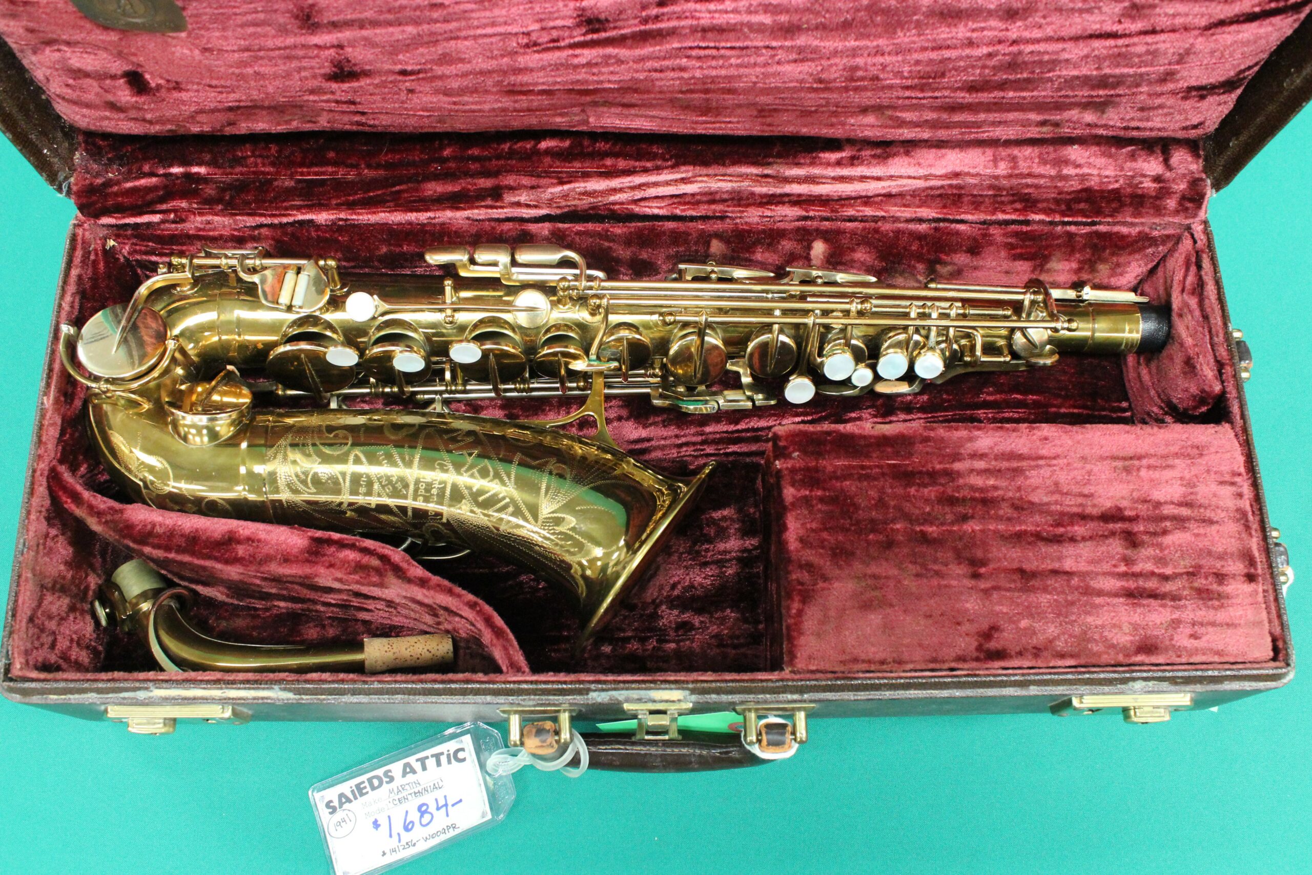 Martin Alto Saxophone Handcraft - 1927 - Swing City Music